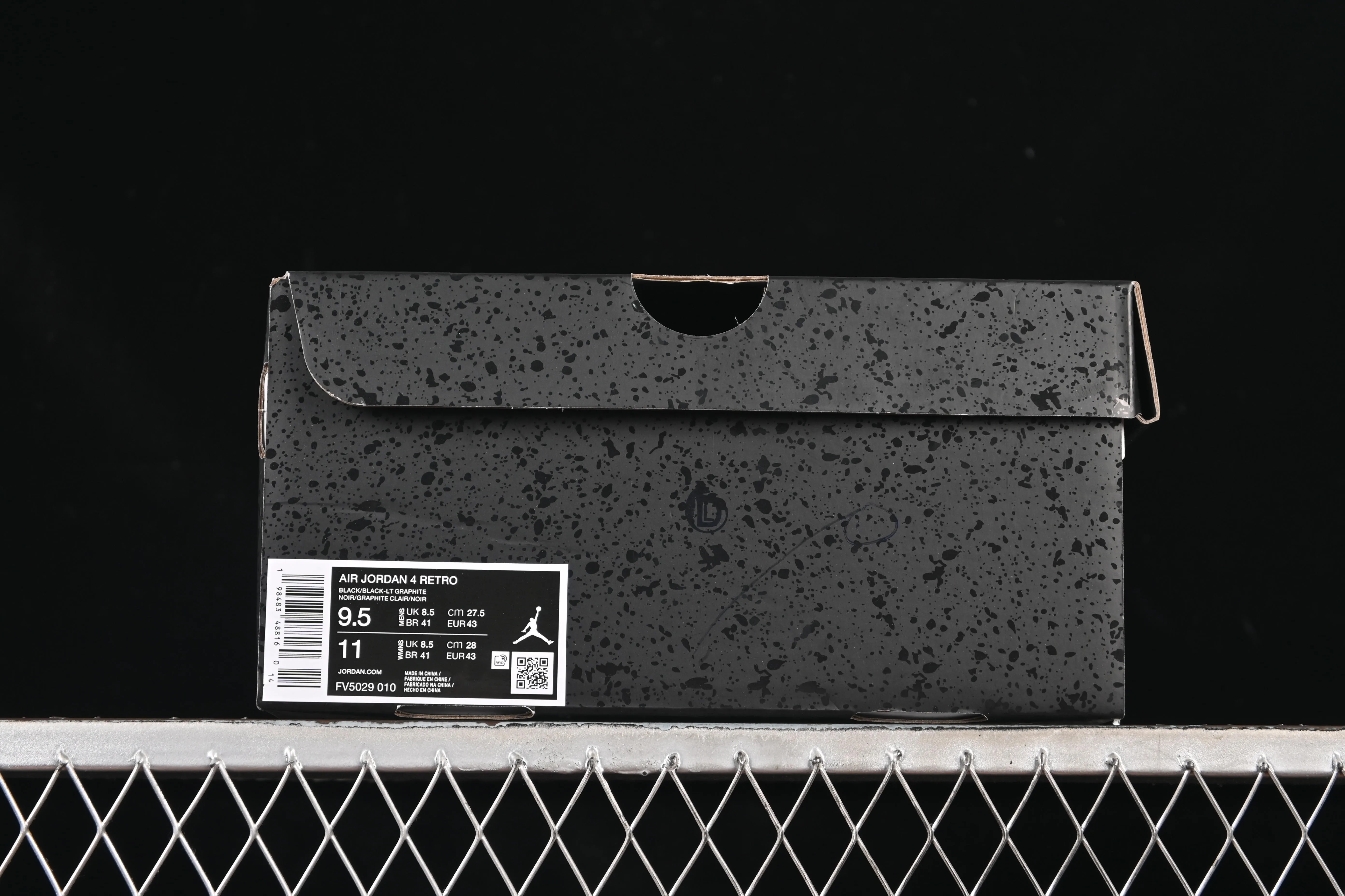 All categories Air Jordan Jordan series basketball shoes Air Jordan 4 GX foreign trade version Air Jordan 4 Retro "Black Cat" AJ4 Joe 4 new black cat FV5029-010